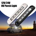 12V/24V RV LED Awning Porch Light Waterproof Motorhome Caravan Van Camper Trailer Wall Lamps.