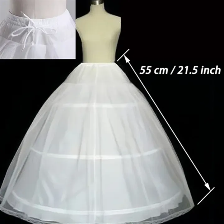 3%20Hoops%20A-line%20Petticoat%20Underskirt%20Crinoline%20Slip%20for%20Kids%20Children%20Wedding%20Dress%20-%20Image%204