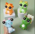 Squeeze Toy for Stress Relief Eye-popping Dragon Squeeze Toy Fun Stress Relief Doll for Kids Adults Sensory Therapy Fidget Toy Perfect New Year Gift Anti-stress Toy.