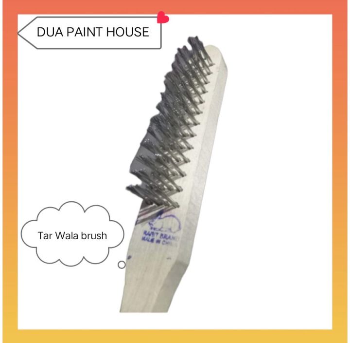 Tar Wala brush and metal brush