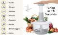 Vegetable Chopper 2000ml Speedy Chopper Stainless Steel Blade High Quality Material. 