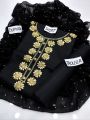 Handmade Mooti ,tube, nag Work & kundan work dresses HS_63. 