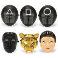 Game Cosplay Mask Full Face Masks Masquerade Accessories Square Circle Triangle Party Masks Korean TV Cosplay Costumes Mask Toys. 