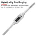 Adjustable Wrench with T Handle, Milling Tap, High Speed Steel Taps, Metric Screwdriver, Threaded Drill Stand, Hand Tool Set. 