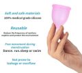 Menstrual Cup Period Cup Reusable Silicone Safety Accessories. 