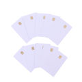 10PCS SLE 4442 Chip With Hico Magnetic Stripe Contact IC Card 2 in 1 Blank PVC IC Cards. 