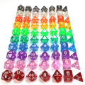Dices For Gaming Cubes For DND High Quality Dice Set Perfect Finish 25 Different Colours Available For Board Games DND RPG Games. 