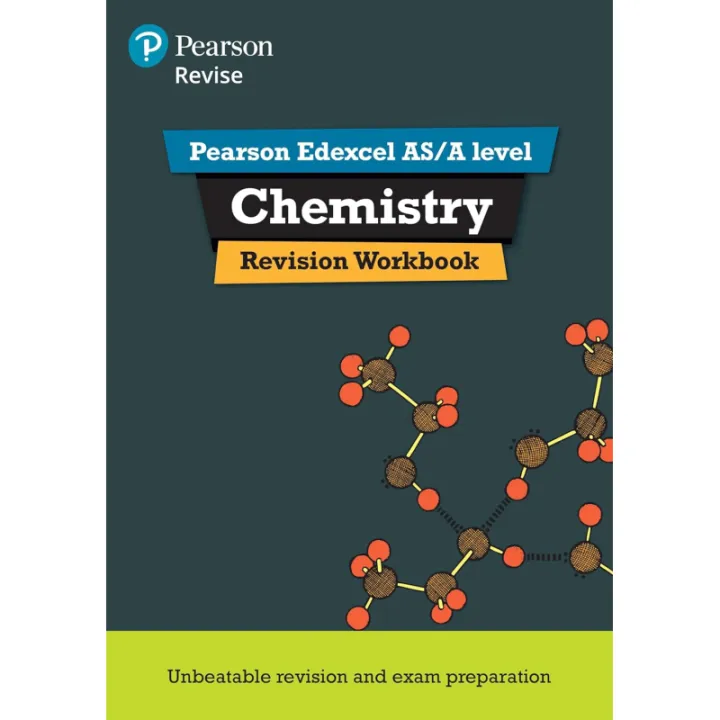 Pearson REVISE Edexcel ASA Level Chemistry Revision Workbook 2025 And ...