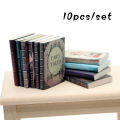 1/12 Dollhouse Mini Retro Books Model Dollhouse Study Room Decoration Toys Dolls House Micro Scene Construction Props. 