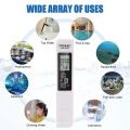 TDS Meter 3 in 1 LCD Digital TDS EC PPM Water Quality Meter Tester Pen ( With Batteries ). 
