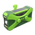 12000mAh Emergency Weather Radio with 2 Solar Panels Hand Crank Radio AM/FM/NOAA Weather Radio Reading Lamp for Outdoor Survival. 