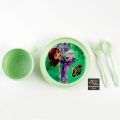 Kids tableware set - Tableware baby bowl set - Children dishes - kids dinner feeding plate - spoons plate bowl. 