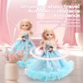 Electric  Dancing Angel Doll Fashion Wedding Dress Princess Music Singing With LED Light  For Girls And Kids Birthday Gift. 