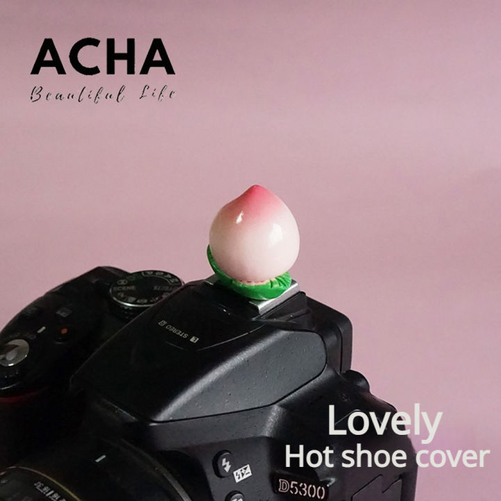 DIY%20Lovely%20Camera%20Hot%20Shoe%20Cover%20Protective%20Cap%20Fruit%20for%20Canon%20Sony%20Nikon%20Fuji%20XT5%20XT50%20XM5%20Leica%20Mirrorless%20Accessories%20Orange%20-%20Image%202