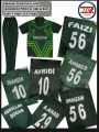 Kids Offical Pakistan cricket Kit jersy with customizable, Personalized Print Name and Number.Kids Pakistan Cricket Team T20 world cup Kit , ODI Kit World Cup Jersy with  Name and Number . A Blend of Polyester 60% cotton  40% offers A Comfortable Breathab. 