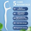 Oral Health 150/300/600 pcs Dental Floss Picks Toothpick With Thread Fil Dentairehilo Dental Flosser Tooth Threads Teeth Cleanin.