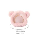 Cute Bear Rabbit Hooded Pet Cat Dog Accessories Cosplay Cat Hat Winter Lovely New Year Puppy Headgear Soft Velvet Pets Supplies. 