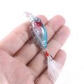 5pcs Minnow Fishing Lure Set 4g/4.5cm Artificial Baits Wobbler Crankbait Tackle Fishing Accessories. 