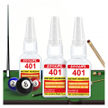 Newly upgraded professional super glue for cue stick repair, excellent adhesion, waterproof, simple operation and easy to carry.. 