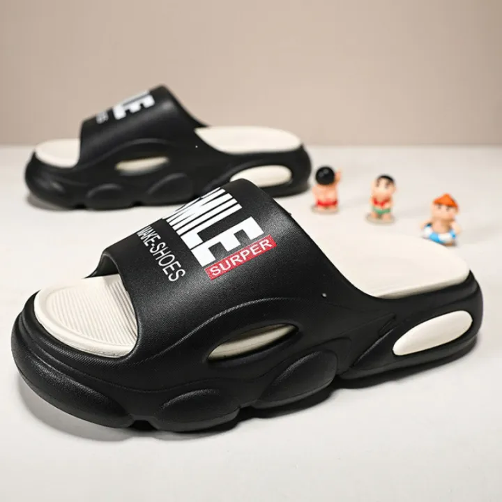 Men%20Thick%20Sole%20Summer%20Beach%20Slides%20Bathroom%20Anti%20Slip%20Slipper%20Soft%20Sandals%20Simplicity%20Ultra%20Light%20Letter%20Shoes%20Men%20Slippers%20-%20Image%203