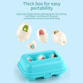 Montessori Eggs 3D Puzzle Learning Education Math Toys Kids Shape Match Smart Game for Children Educational Easter Gifts for Kid. 