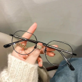 Zilead Anti Blue Light Metal Polygons Myopia Glasses Women Men Computer Myopic Optical Eyeglasses Unisex Goggle. 