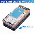 100% Tested TFT For Samsung S9 Plus G965 G965F LCD Display Touch Screen with Frame, For Galaxy S9+ Display Replacement. 