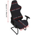 Thick Jacquard Office Computer Game Chair Slipcovers Stretchy Polyester Reclining Racing Gaming Chair Cover Protector With Armre. 