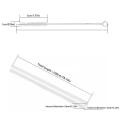 2m Milk Tube with Brush Auto Coffee Machine Silicone Replacement Pipe Milk Hoses for Ninova for Melitta for Krups for Severin. 