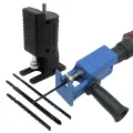 Wood PVC Steel Pipe Cutting, Portable Reciprocating Saw Adapter Electric Drill Modified Electric JigSaw Curve Saw Power Tool. 