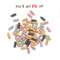20pcs Brass Column Screw Clasps Barrel Screw Clasp for Bracelet Necklace Jewelry Making Findings 4x12mm. 