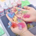 100ML DIY Fairy Magic Water Elf Ocean Mold Companion For Kids 3D Handmade Kit Aqua Fairy Gel Toy Set Handicraft Educational Toys. 