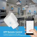 WiFi/Zigbee Smart Plug EU 16A/20A with Power Monitoring Timer Function Socket Compatible with Tuya Alexa  Home Smart Life. 