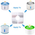 4/6/8/12 Pcs Replacement Fliters Activated Carbon Replace Filter Dog Drinking Fountain Filter for Pet Cat Dog Fountain Dispenser. 