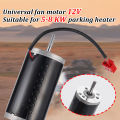 12V 5Kw Motor Red Plug Parking Heater Fan Assembly Motor Is Suitable for Car Heater Accessories. 
