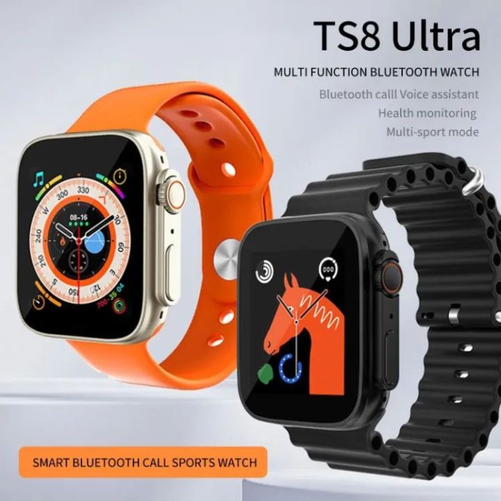 T8s Series  T8s Ultra Smart Watch For Men Women " Full Touch Bluetooth Call Smartwatch Men Women Ultra Watch / T8s Ultra Smart Watch