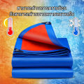 PE tarpaulin size: 100% cm 2 sides coated. 