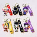 Cartoon Cute Batman Joker Harleen Quinzel Keychain for Women Men Fans Backpack Bag Car Keys Accessories Keys Holder. 