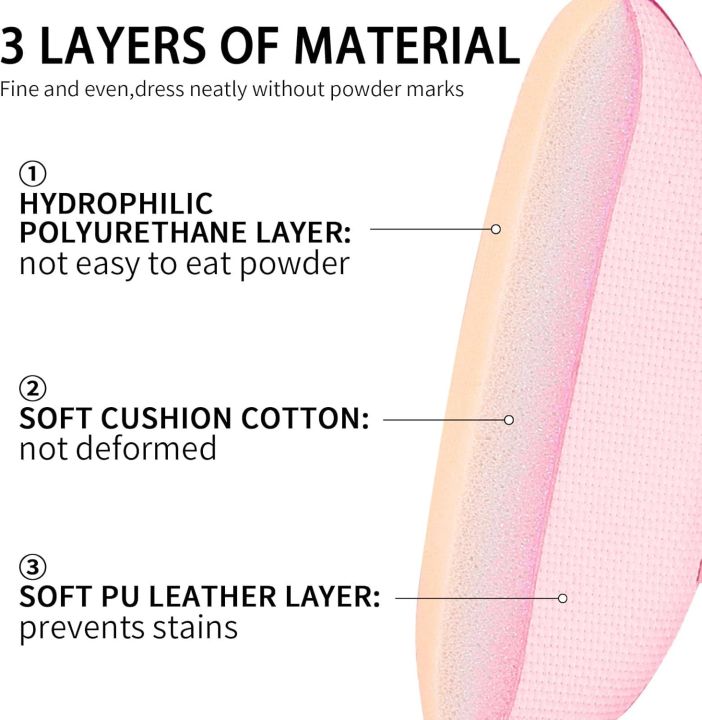 12PCS%20Mini%20Finger%20Powder%20Puffs%20%7C%20Velour%20Soft%20Puff%20for%20Wet/Dry%20Foundation/Concealer/Loose%20Powder%20%7C%20Eye%20Shadow%20Cosmetic%20Gift%20Set%20-%20Image%203