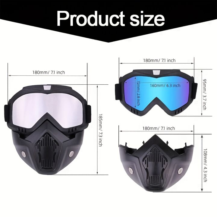 Motorcycle%20Face%20Mask%20Glasses%20Off-road%20Motorcycle%20Protective%20Glasses%20Riding%20Tactical%20Mask%20Summer%20UV%20Protection%20Sunglasses%20-%20Image%203