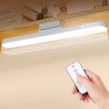 LED Table Lamp Magnetic Hanging USB Rechargeable Desk Lamp 3 Color Reading Light Dimmable Cabinet Closet Wardrobe Night Light.