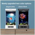 Smart betta dedicated fish tank desktop mini small ecological self-circulating desk aquarium fish tank. 