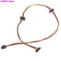 Black 4Pin To 2-Port HDD SSD SATA Power Socket Cable Conector For HP 6000 6200 6300 8000 8100 8200 Computer Mainboard ATX PSU. 