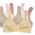 Front Open Wide Strap Non Padded Non Wired Maternity Nursing Bra Plus Size. 