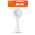 Hoco MMJ02 Portable Hand Carry Mini Handheld Fan - White.