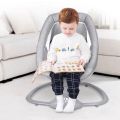 Mastela Baby Swing 3 in1 Deluxe Bassinet Grey Baby Cradle Rocking Chair Upto 3 Years. 