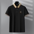 Becoolman-men's classic version classic polo shirt short sleeve breathable cotton business leisure style short sleeve men Multi-style. 