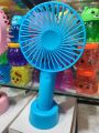 rechargeable hand fan. 