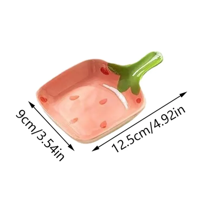 Super%20Cute%20Cartoon%20Strawberry%20Dipping%20Saucer%20Household%20Three-Dimensional%20Ceramic%20Saucer%20Ketchup%20Snack%20Plate%20Vinaigrette%20-%20Image%206