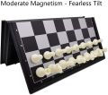 Magnetic Chess Set with Folding Board – Portable Travel Chess Game for Adults & Kids – Strong Magnetic Pieces, Storage Compartment, Durable ABS Material – Classic Brain Game for Learning, Strategy & Fun – Indoor Outdoor Board Game Gift. 